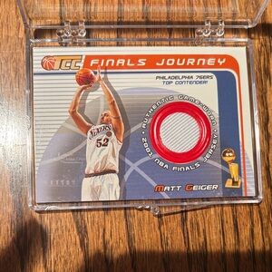 Topps Finals Journey Card - Matt Geiger